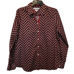 Foxcroft wrinkle free button up blouse - sz 12. Beautiful!